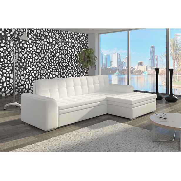 Sedací souprava Conforti Provedení: Levá varianta, látka: Soft 017 white