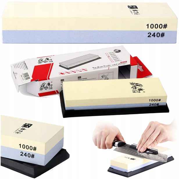 Brousek Kamenný kámen pro ostření nožů (240/1000) TG6124 Taidea