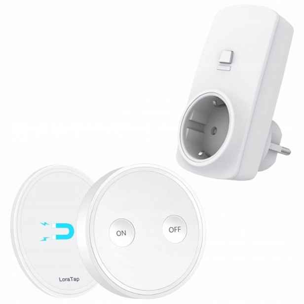 Bezdrátová zásuvka Inteligentní 2500W 868 MHz Zásuvka Rádio Smart Plug