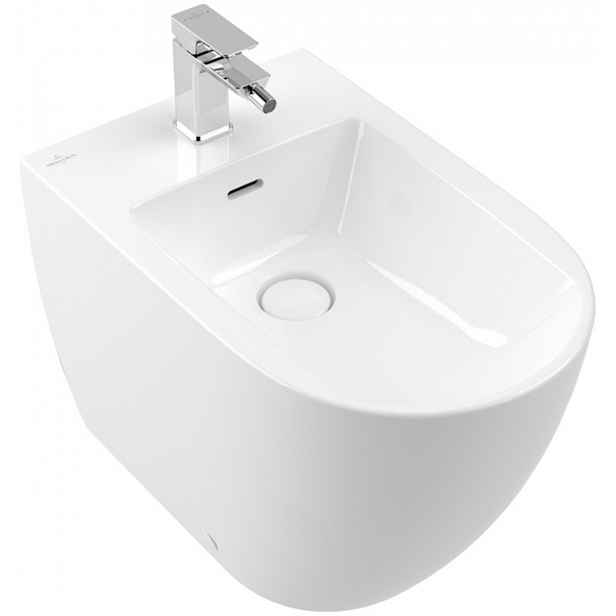 Bidet Villeroy & Boch Subway 3.0, stojací 370 x 600 mm, bílá Alpin