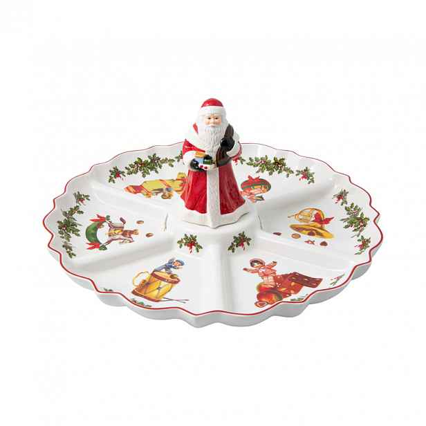 Villeroy & Boch Toy's Fantasy 2020 dělený vánoční talíř, 38 cm