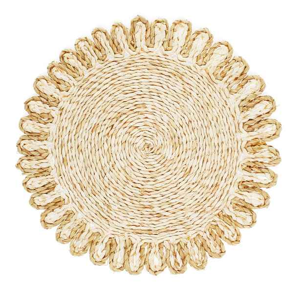 Prostírání z kukuřičného šustí ø 38 cm Corn Husk – Rex London