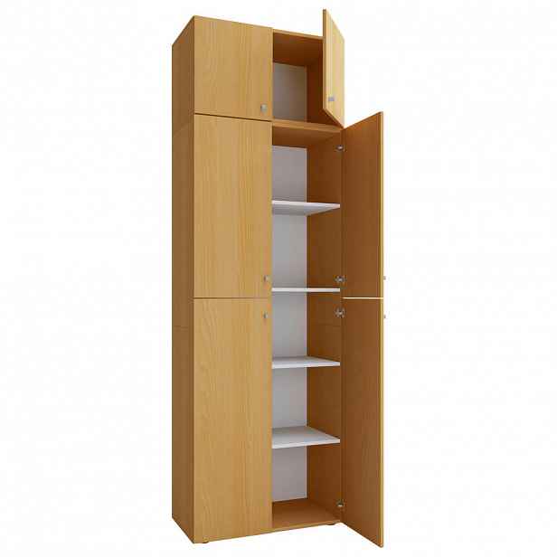 MID.YOU SKŘÍŇ NA ŠANONY, barvy buku, 70/223/39 cm
