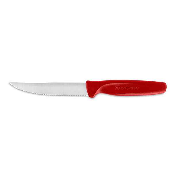 Nůž na pizzu a steak WÜSTHOF 10cm červený