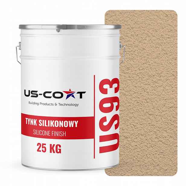 Silikonová Fasádní Omítka Barva Béžová F445 25 Kg Beránek Granulace 1.0 mm