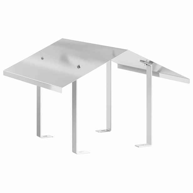 vidaXL Komínová digestoř Stříbrná 50 x 50 x 37 cm Nerezová ocel