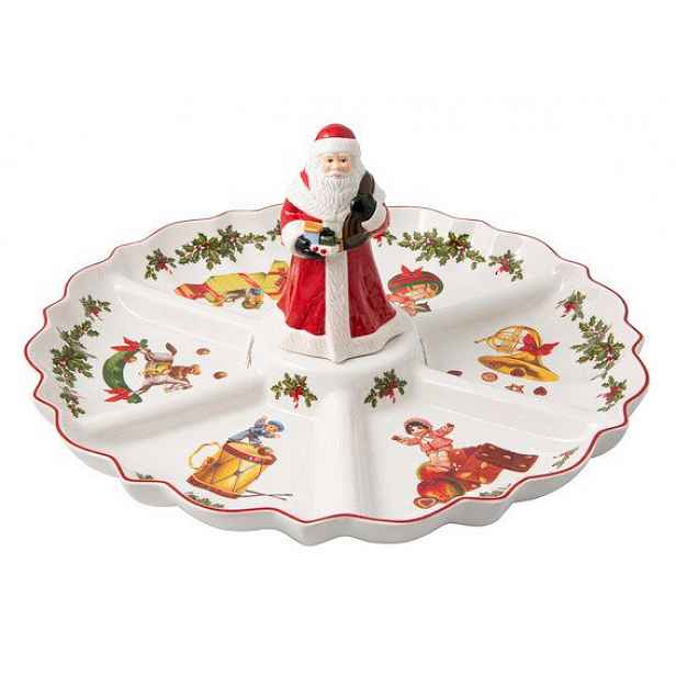 Villeroy & Boch Toy's Fantasy 2020 dělený vánoční talíř, 38 cm