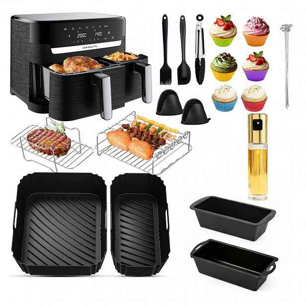 Akcesoria – Vybavení Pro Philips Airfryer Dual Basket, Sada 24V1 Vložek XXL