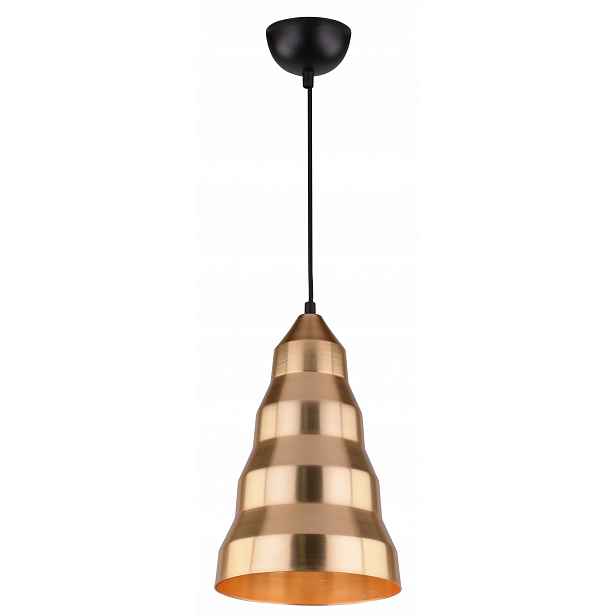 Kovová závěsná lampa zlatá E27 Vesuvio Candellux