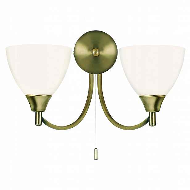 Nástěnné svítidlo Lampa zlatá E14 60 W
