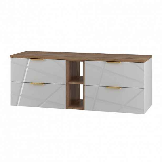 Petits-meubles SKŘÍŇKA POD UMYVADLO 140.6cm Aurora Bílá