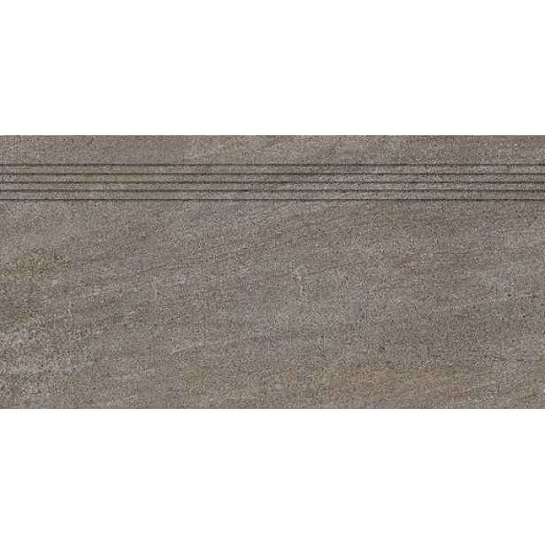 Schodovka Rako Quarzit hnědá 30x60 cm mat DCPSE736.1