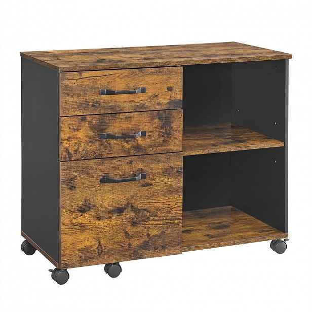 Boxxx POJÍZDNÝ KONTEJNER, 80/66/40 cm