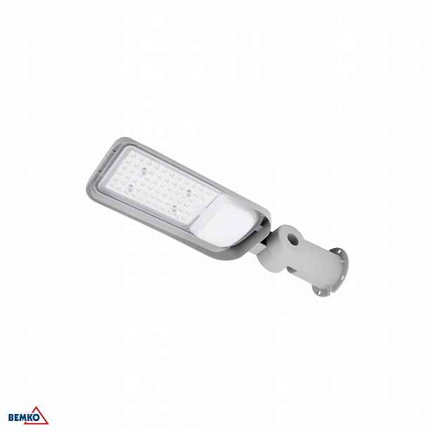 Led Pouliční Lampa Bemko Jazmin 50W 4000K 6750LM IP65 Světle Šedá Kanalaria