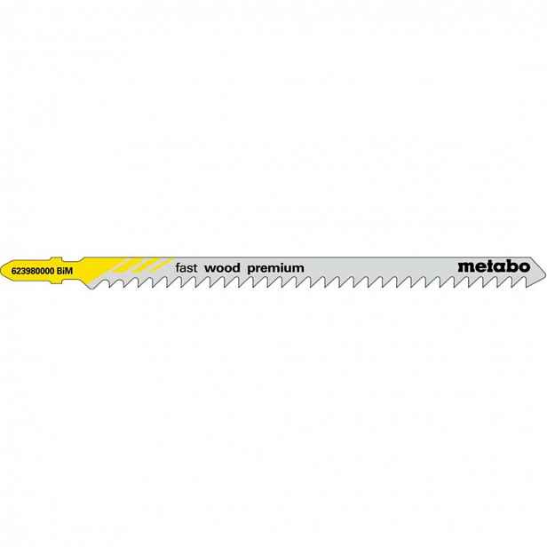 Metabo - Pilové plátky na dřevo, délka 126 mm, 5ks 623980000