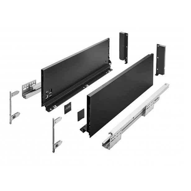 Šuplík Gtv Axis Pro Push To Open P2O 300 MM Střední H116 Černá