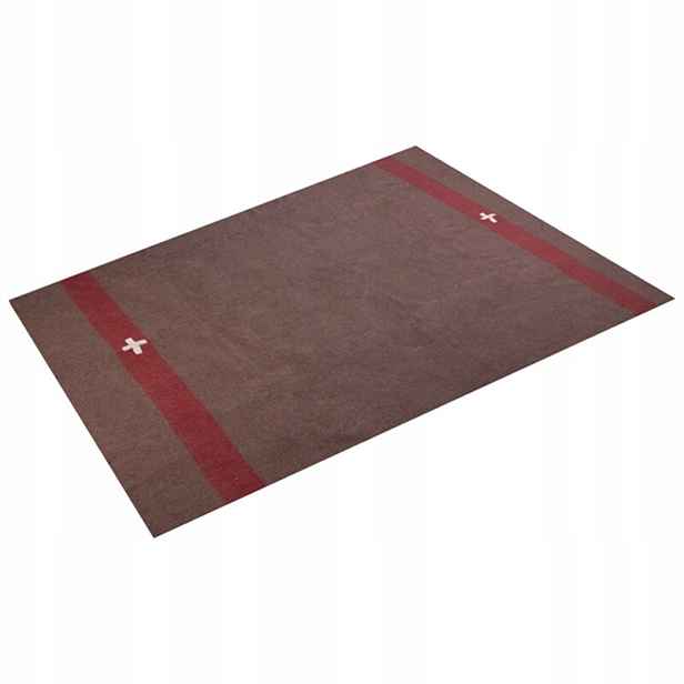 Bivakovací deka vojenská pikniková vlněná Mil-Tec Swiss Blanket Brown