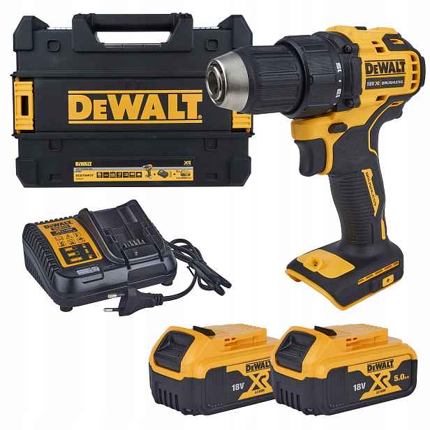 Dewalt DCD708P2T Aku Vrtačka 2x5,0Ah 18V