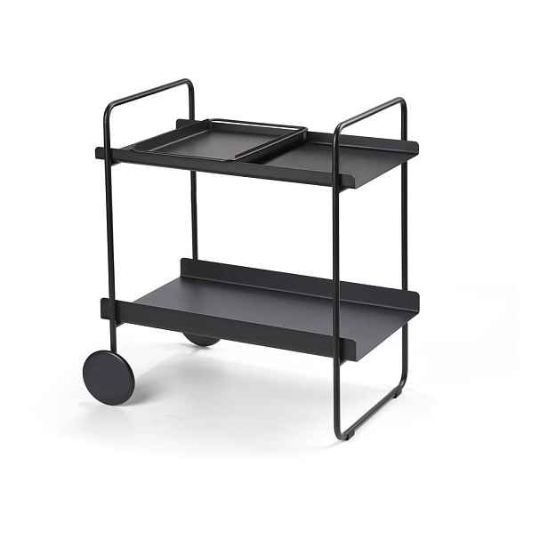 Kovový servírovací stolek na kolečkách 40.5x61 cm A-Cocktail – Zone