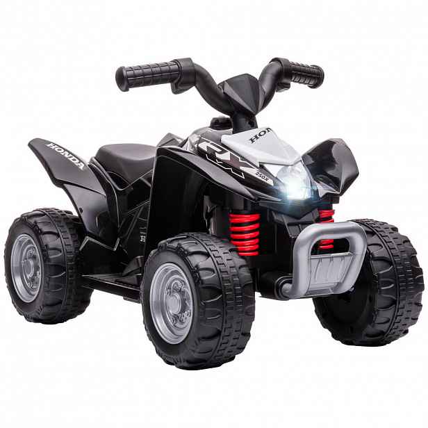 AIYAPLAY ELEKTRICKÁ ČTYŘKOLKA Miniquad Dětská elektrická čtyřkolka Dětská čtyřkolka od 18 měsíců Černá