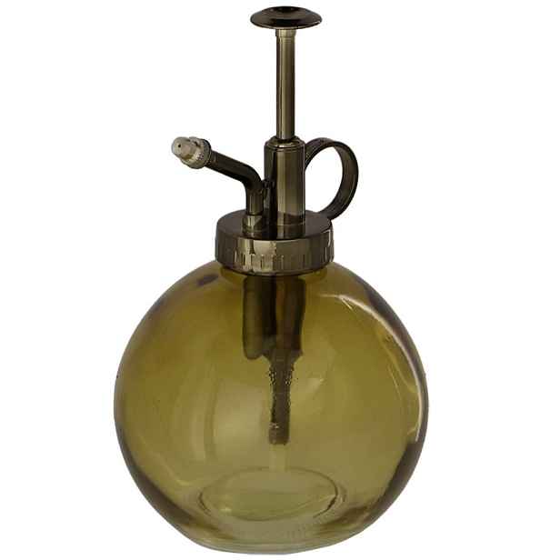 Esschert Design Skleněný rozprašovač na rostliny BULB zelený