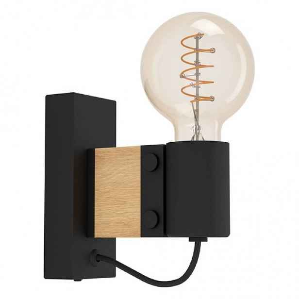 Nástěnná lampa Eglo BAILRIGG černá 43903