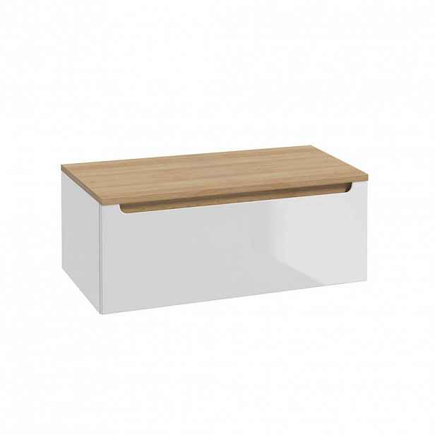 Petits-meubles SKŘÍŇKA POD UMYVADLO 80cm Livia Bílá