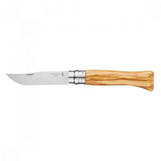 Kapesní nůž N°09, nerezová ocel, 9cm, "Tradition Luxe", Olive - Opinel
