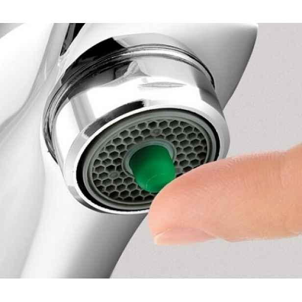 Neoperl perlátor Economic Button M24x1 spořící s přepínáním průtoku 5l/min. nebo 11l/min - vnější závit M24x1