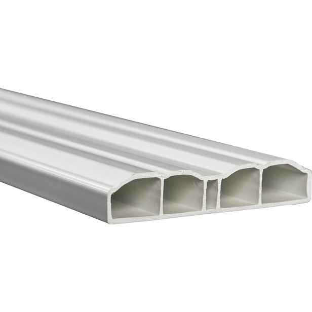 Plotovka plastová HOPA bílá 15×80×800 mm
