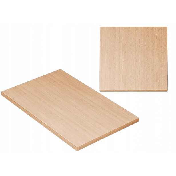 Pracovní deska 70x50 cm zesílená Abs dřevotřísková deska 18 mm buk