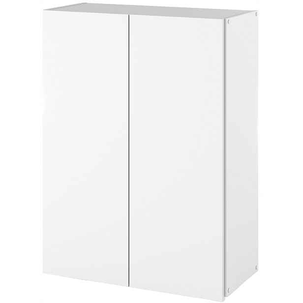 Závěsná koupelnová skříňka Bílá 60 CM Koupelnový sloupek Skříňka nad pračku