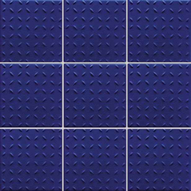 Dlažba Rako Pool 10×10 cm tmavě modrá matná GRH0K205