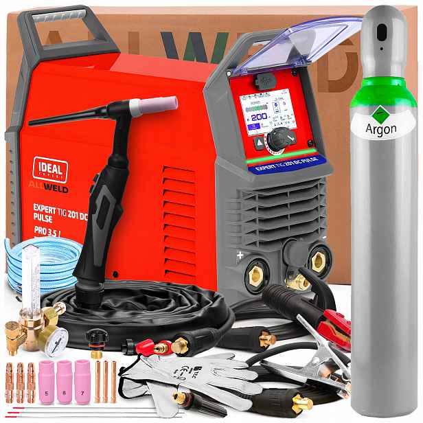 Invertorová Svářečka Ideal Expert Tig 201 DC Pulse Pro 3.5 Hf Lift Spot 230V