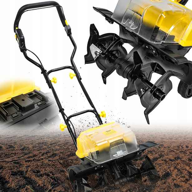 Velká Kultivátor Pro Půdu Země 40V 2x20V 36 cm