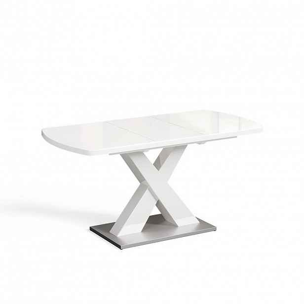 Vicco JÍDELNÍ STŮL Chinto, Bílá, 120-160 x 80 cm Rozšiřitelný
