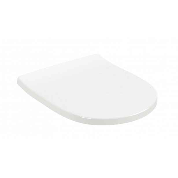 Villeroy & Boch O.novo - WC sedátko, SoftClosing, QuickRelease, alpská bílá 8M82S101