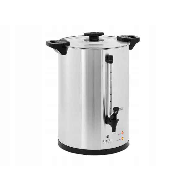20L Kávovar, 125 Šálků, 1650W Inox