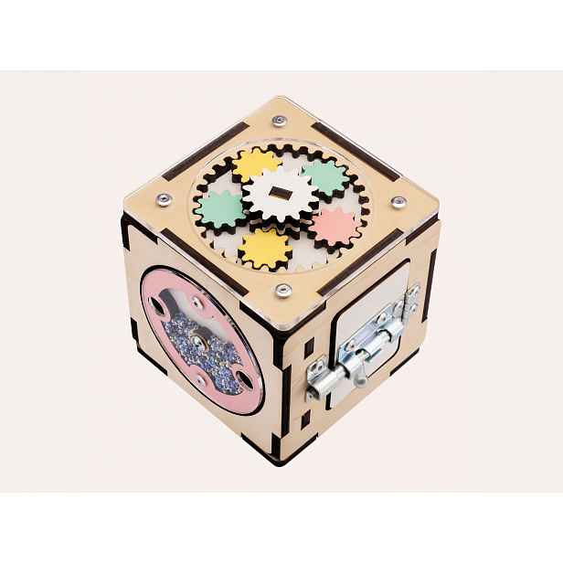 Activity board BusyKids montessori kostka