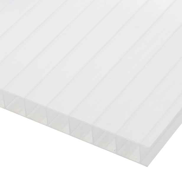 Deska polykarbonátová dutinková MULTICLEAR 10 BOX 2 WALL 2UV opál 2100×4000 mm