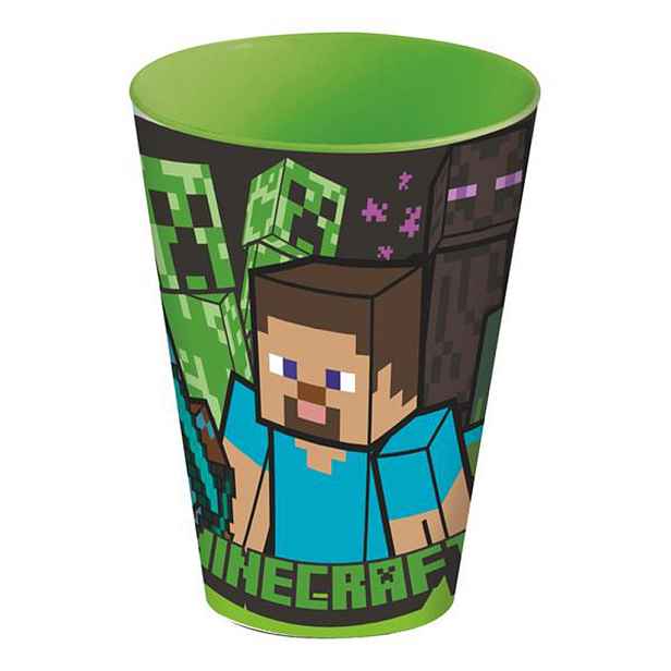 STOR Plastový kelímek MINECRAFT 430ml