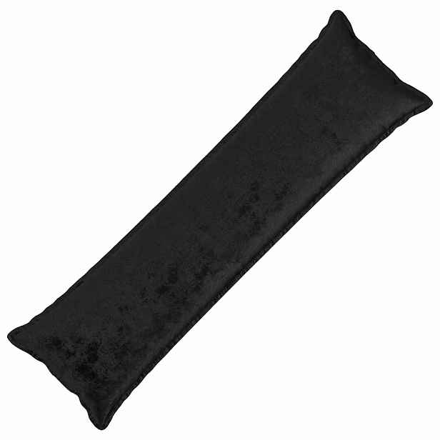 vidaXL Odhazovací polštář HOUTEN Černá 40 x 145 cm Flanel