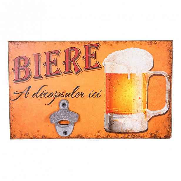 Nástěnná cedule Antic Line Biere