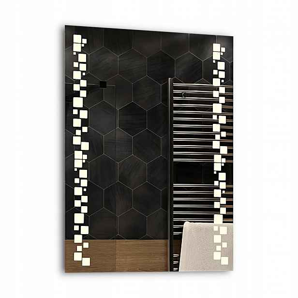 Zrcadlo Led osvětlené Neutrální Detroit 80x90 cm
