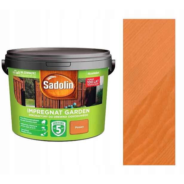 Sadolin Garden Impregnační Přípravek Na Zahradní Dřevo 9 L Piniový
