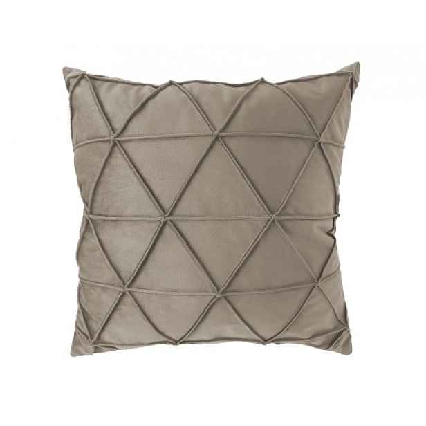 Dekorační polštář Vanessa 45x45 cm, taupe