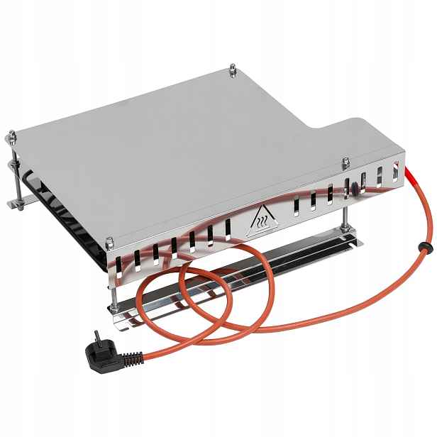 Elektrický nerezový deflektor s topným tělesem 2.9 kW Standard