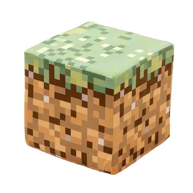 Plush Pěnová kostka Minecraft blok Tráva PHPL2171