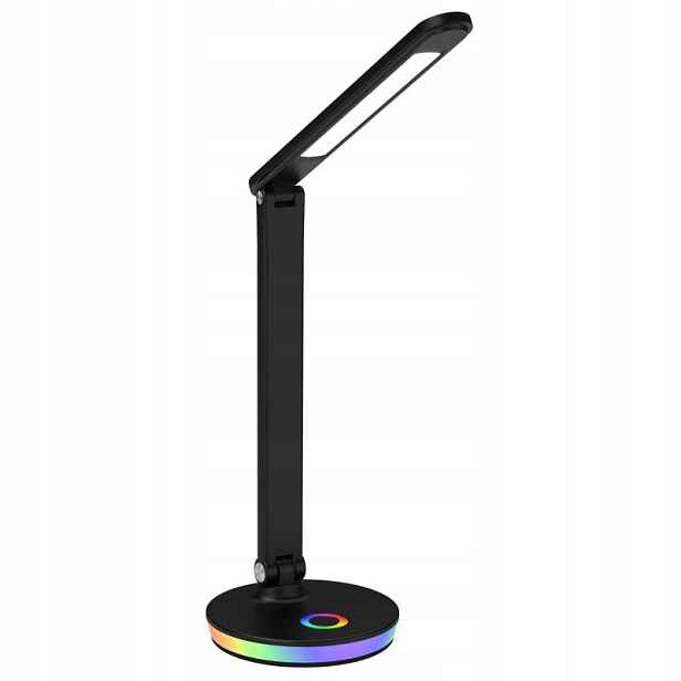Stolní lampa Neptun Led 4000K+RGB černá Goldlux