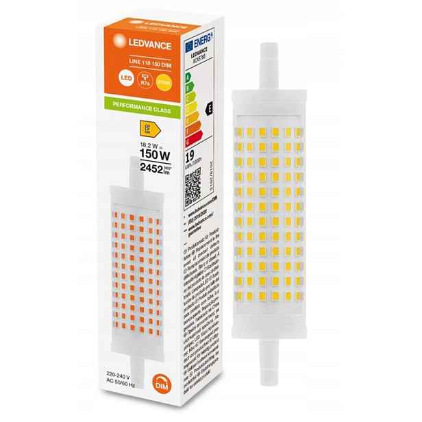 Line Led žárovka 18.5W 118 mm 2700K 2452lm DIM